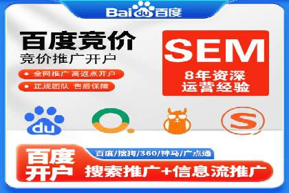 竞价广告端口开户的典型案例剖析